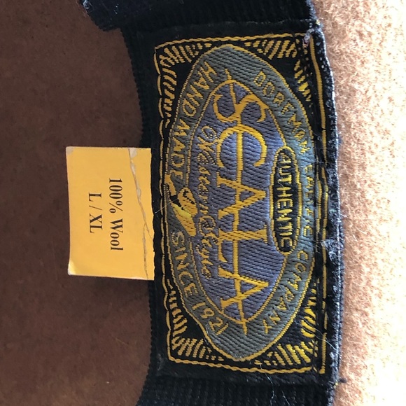 SCALA Classico / Dorfman Pacific 100% Wool Men’s Gray Felt Hat Size L/XL - Picture 6 of 9